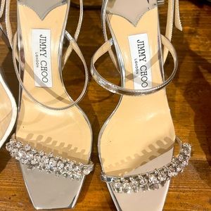 Jimmy Choo Silver Heel